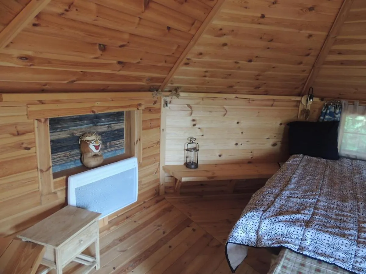 Chalet Atypique Kota Noah Location En Gite Salle D'Eau Privative A 20M Chazemais